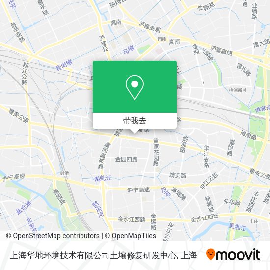 上海华地环境技术有限公司土壤修复研发中心地图