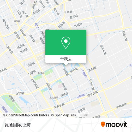昆通国际地图