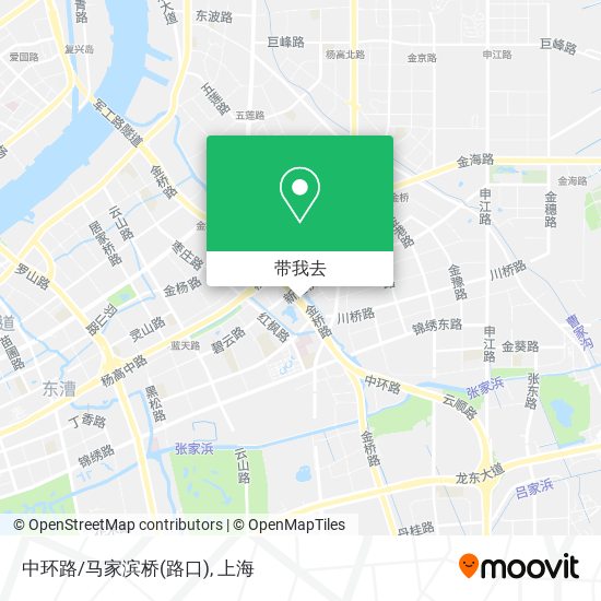 中环路/马家滨桥(路口)地图