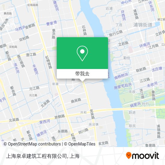 上海泉卓建筑工程有限公司地图