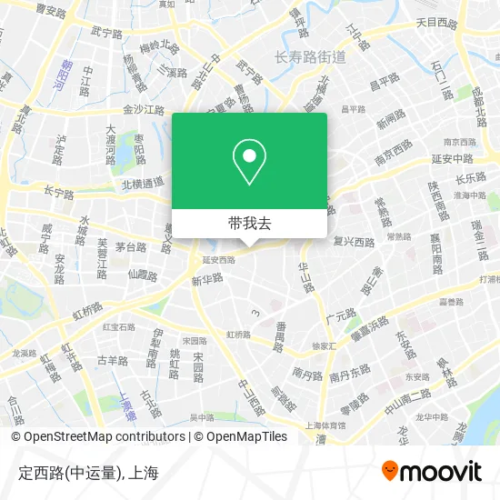 定西路(中运量)地图