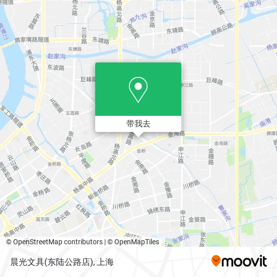 晨光文具(东陆公路店)地图
