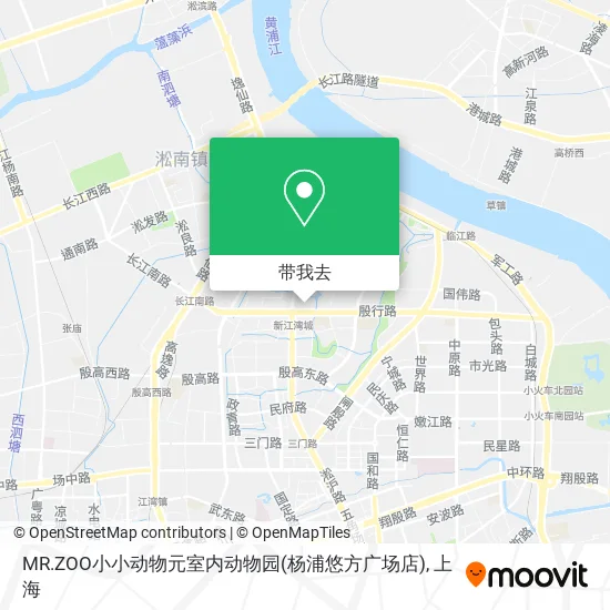 MR.ZOO小小动物元室内动物园(杨浦悠方广场店)地图