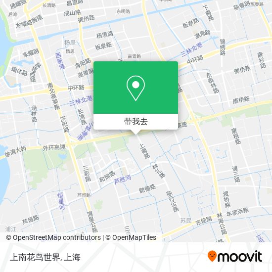 上南花鸟世界地图
