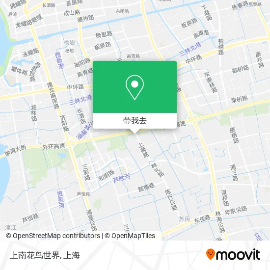 上南花鸟世界地图