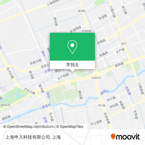 上海申入科技有限公司地图