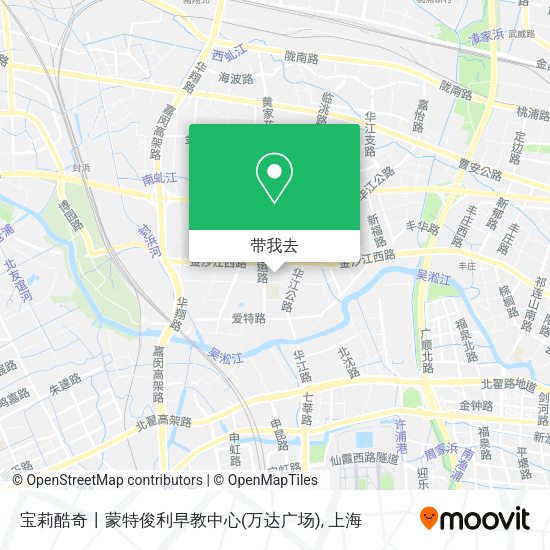 宝莉酷奇丨蒙特俊利早教中心(万达广场)地图