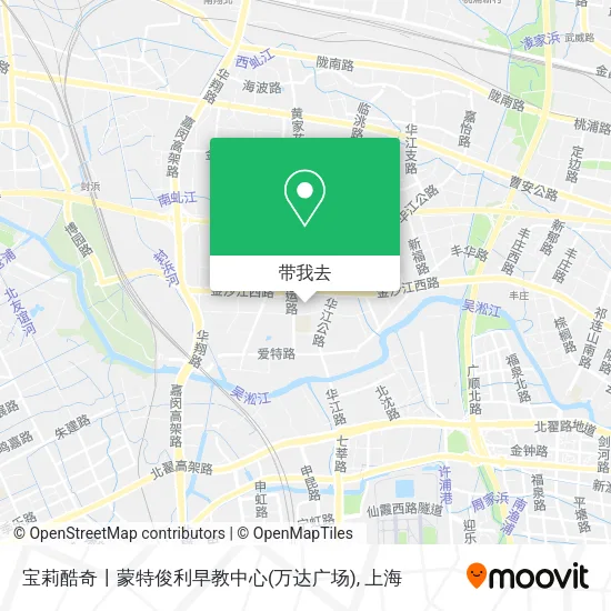 宝莉酷奇丨蒙特俊利早教中心(万达广场)地图