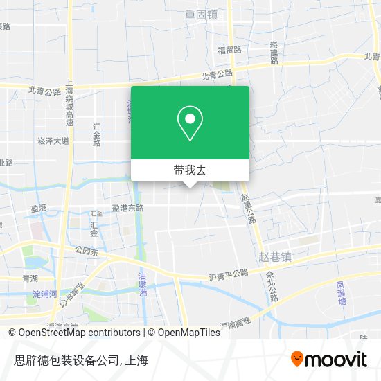 思辟德包装设备公司地图