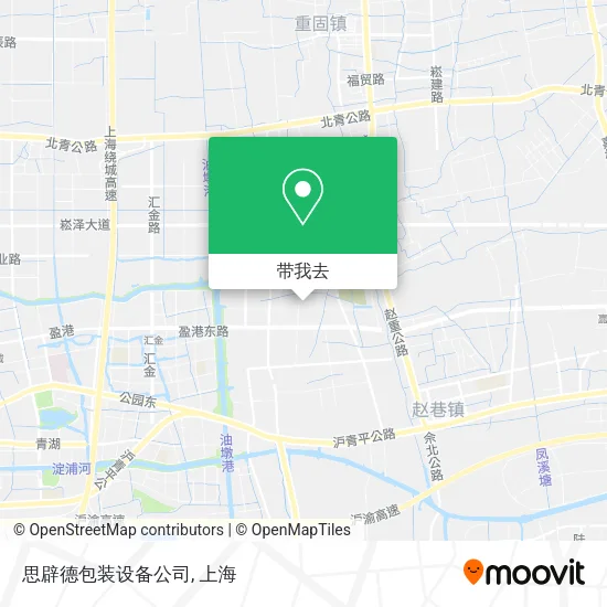 思辟德包装设备公司地图