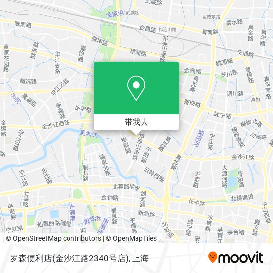 罗森便利店(金沙江路2340号店)地图