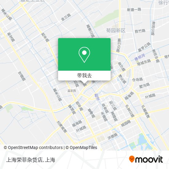 上海荣菲杂货店地图