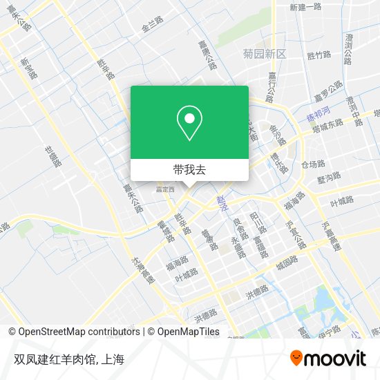 双凤建红羊肉馆地图