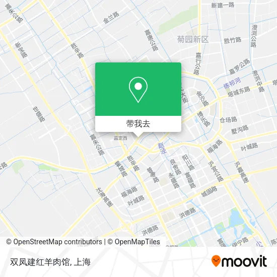 双凤建红羊肉馆地图