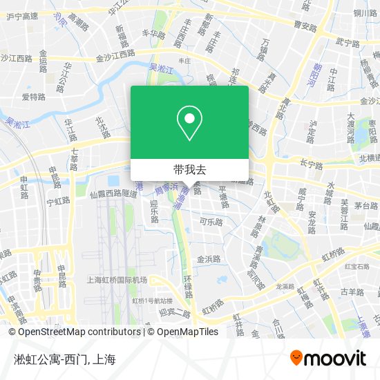 淞虹公寓-西门地图