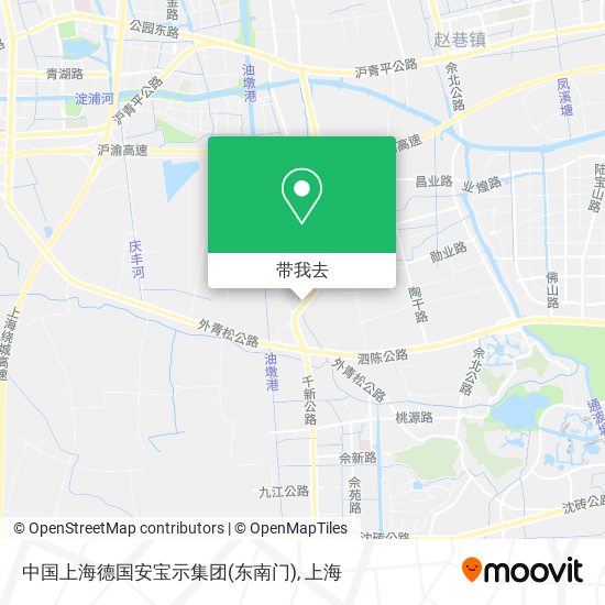 中国上海德国安宝示集团(东南门)地图