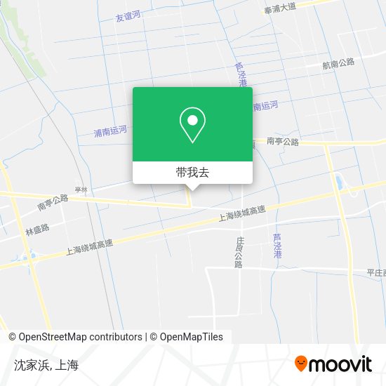沈家浜地图