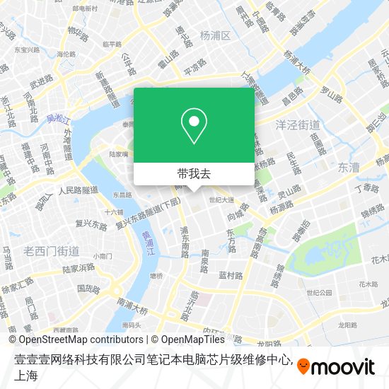 壹壹壹网络科技有限公司笔记本电脑芯片级维修中心地图