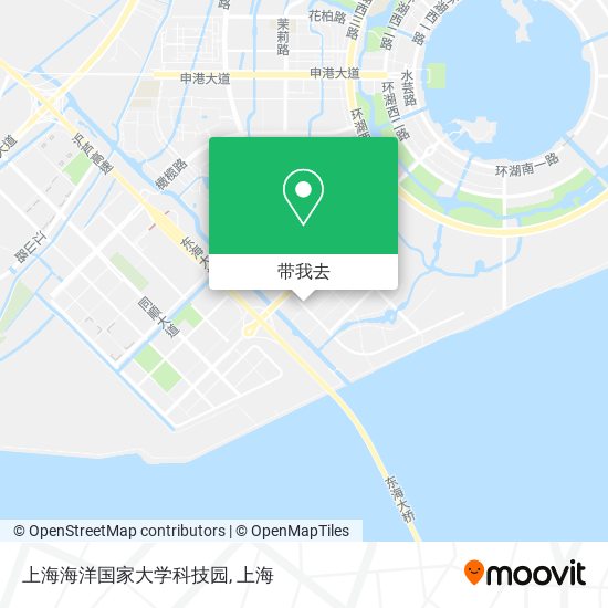 上海海洋国家大学科技园地图