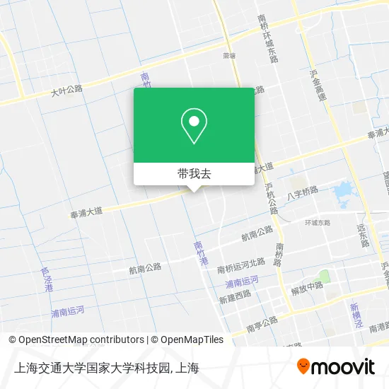 上海交通大学国家大学科技园地图