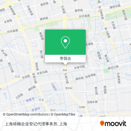 上海靖楠企业登记代理事务所地图