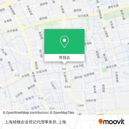 上海靖楠企业登记代理事务所地图