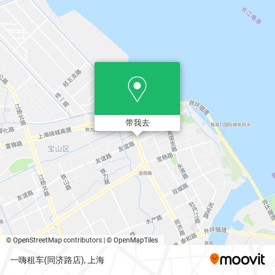 一嗨租车(同济路店)地图