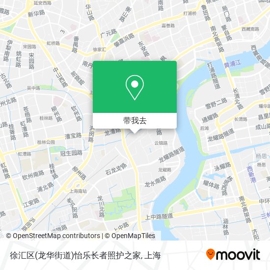 徐汇区(龙华街道)怡乐长者照护之家地图