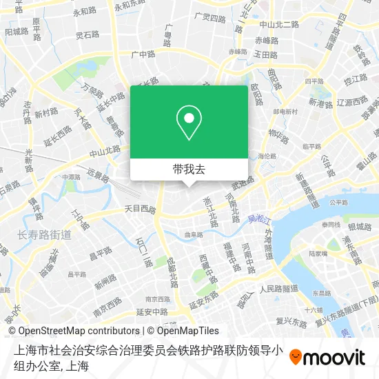 上海市社会治安综合治理委员会铁路护路联防领导小组办公室地图