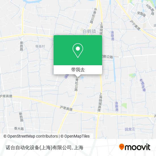 诺台自动化设备(上海)有限公司地图
