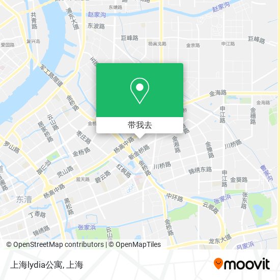 上海lydia公寓地图
