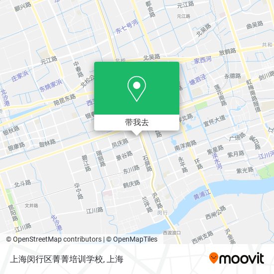 上海闵行区菁菁培训学校地图