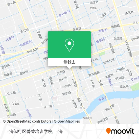 上海闵行区菁菁培训学校地图