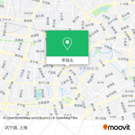 武宁路地图