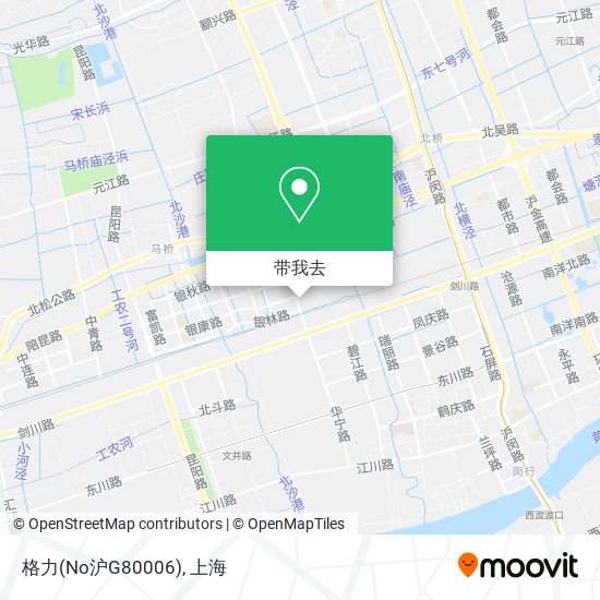 格力(No沪G80006)地图