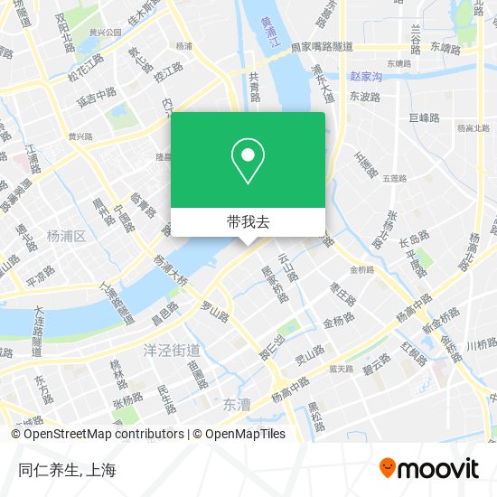 同仁养生地图