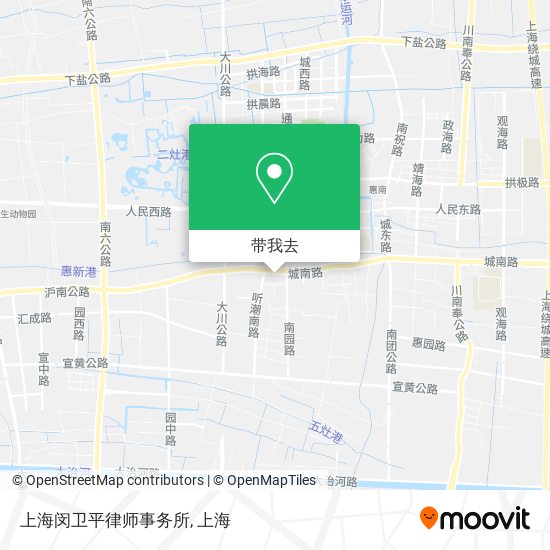 上海闵卫平律师事务所地图