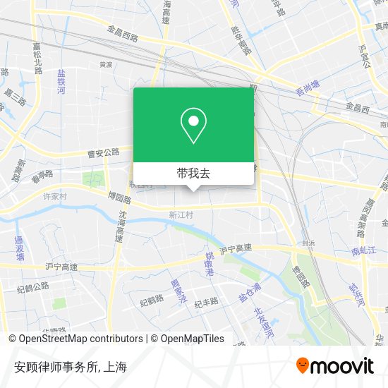 安顾律师事务所地图