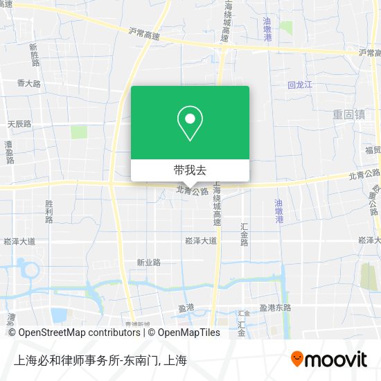 上海必和律师事务所-东南门地图