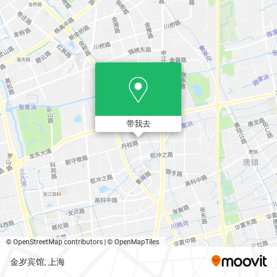 金岁宾馆地图