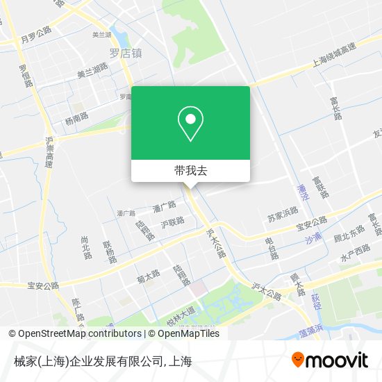 械家(上海)企业发展有限公司地图