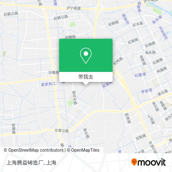 上海腾焱铸造厂地图