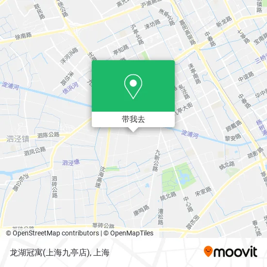 龙湖冠寓(上海九亭店)地图
