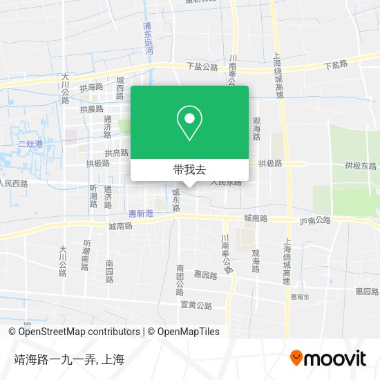 靖海路一九一弄地图