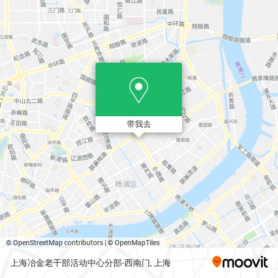 上海冶金老干部活动中心分部-西南门地图