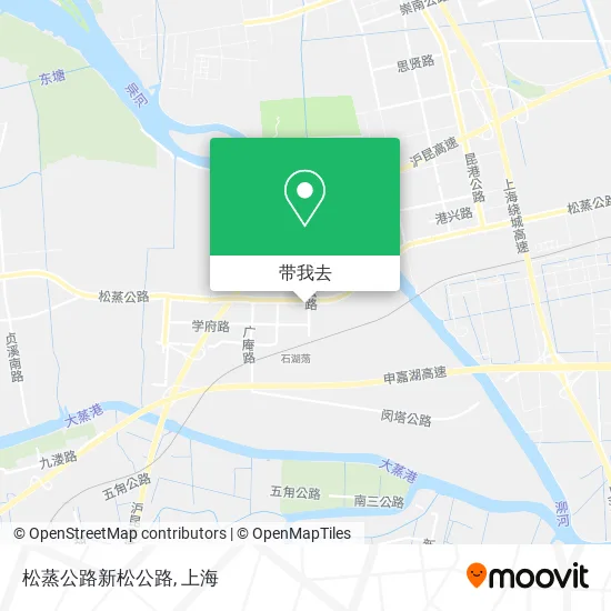 松蒸公路新松公路地图