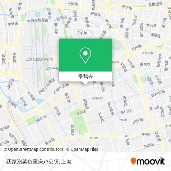 我家泡菜鱼重庆鸡公煲地图