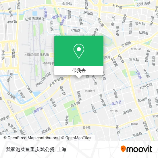 我家泡菜鱼重庆鸡公煲地图