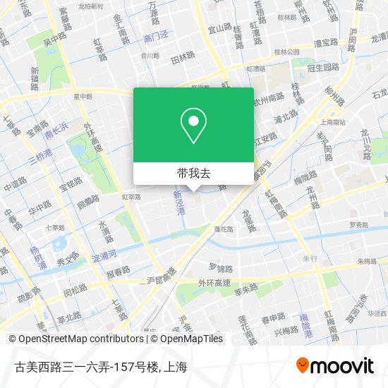 古美西路三一六弄-157号楼地图