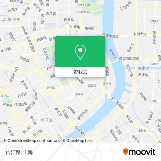 内江路地图